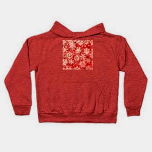 Snowflakes pattern Kids Hoodie